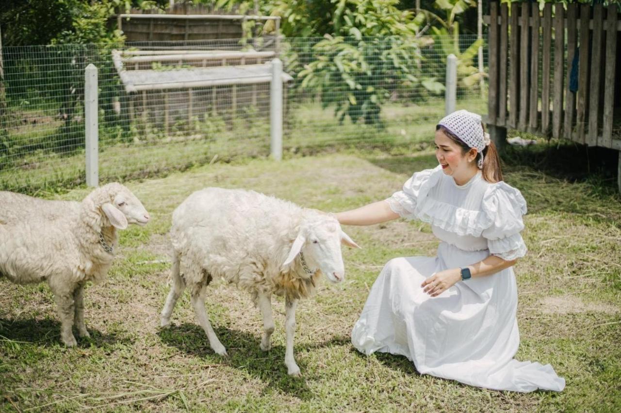 ไร่นาบัวหลวง คาเฟ่ & ฟาร์มสเตย์ Raina Bualuang Cafe & Farm Stay Ban Na No Экстерьер фото